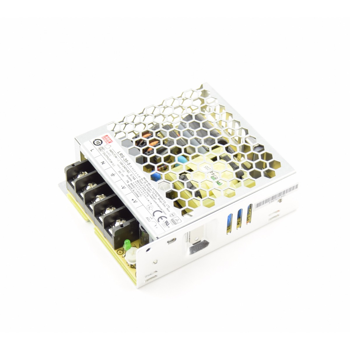 Mean Well Voeding - 5V 7A - Switching Power Supply - LRS-35-5 - LRS-35-5